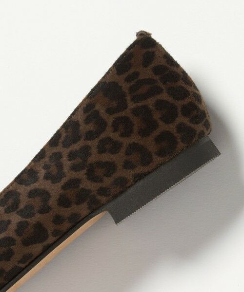 BEAUTY&YOUTH UNITED ARROWS / ビューティー&ユース ユナイテッドアローズ フラットシューズ | Vカット レオパード フラットシューズ | 詳細14