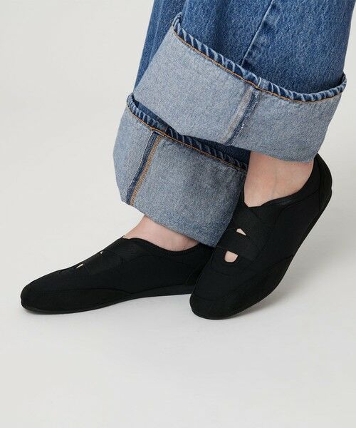 BEAUTY & YOUTH UNITED ARROWS/ビューティー&ユース ユナイテッドアローズ コンビ エラスティック シューズ BLACK 22.5〜23cm(36)