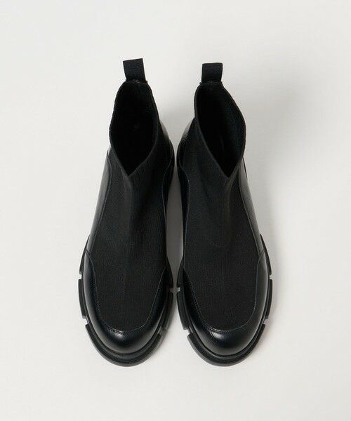 BEAUTY&YOUTH UNITED ARROWS / ビューティー&ユース ユナイテッドアローズ ブーツ（ショート丈） | ニット レザーライク ブーツ 撥水/晴雨兼用 | 詳細9