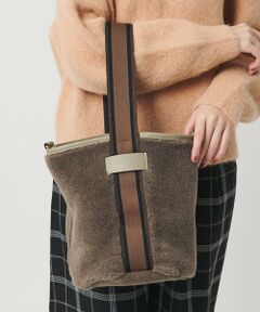 BEAUTY&YOUTH UNITED ARROWS / ビューティー&ユース ユナイテッドアローズ ショルダーバッグ | 【別注】＜Folna＞フェイクムートン ワンショルダーバッグ