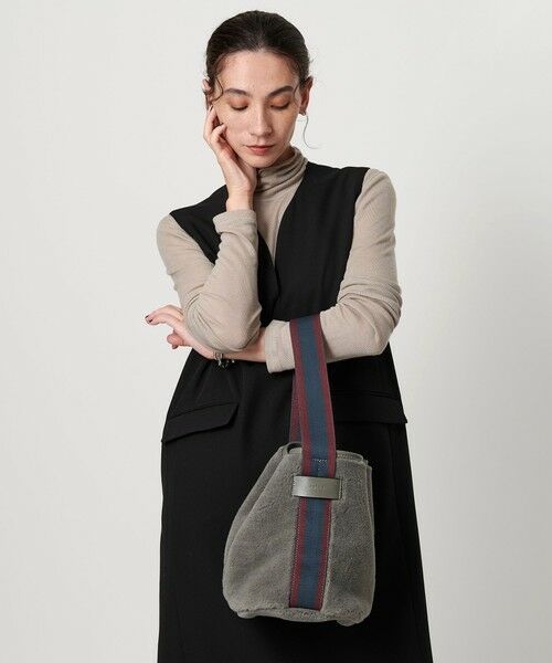 BEAUTY&YOUTH UNITED ARROWS / ビューティー&ユース ユナイテッドアローズ ショルダーバッグ | 【別注】＜Folna＞フェイクムートン ワンショルダーバッグ | 詳細2