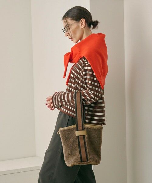 BEAUTY&YOUTH UNITED ARROWS / ビューティー&ユース ユナイテッドアローズ ショルダーバッグ | 【別注】＜Folna＞フェイクムートン ワンショルダーバッグ | 詳細18