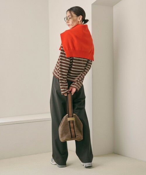 BEAUTY&YOUTH UNITED ARROWS / ビューティー&ユース ユナイテッドアローズ ショルダーバッグ | 【別注】＜Folna＞フェイクムートン ワンショルダーバッグ | 詳細21