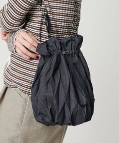 BEAUTY&YOUTH UNITED ARROWS / ビューティー&ユース ユナイテッドアローズ ショルダーバッグ | 【別注】＜RECAMIER＞Kinchack デニムライク/ショルダーバッグ