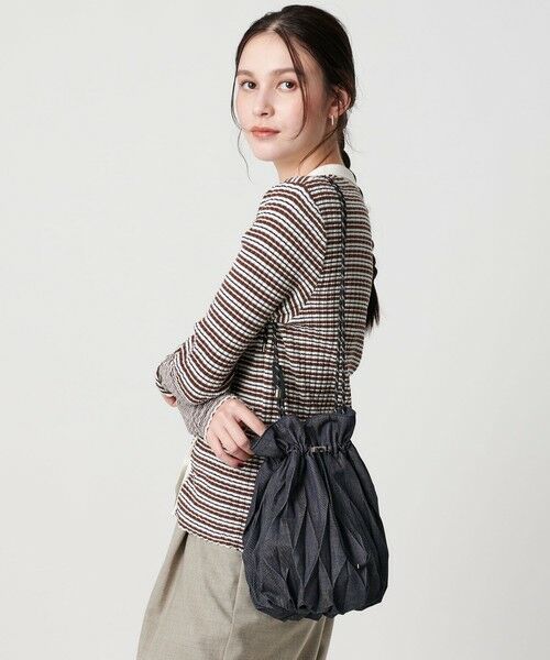 BEAUTY&YOUTH UNITED ARROWS / ビューティー&ユース ユナイテッドアローズ ショルダーバッグ | 【別注】＜RECAMIER＞Kinchack デニムライク/ショルダーバッグ | 詳細1