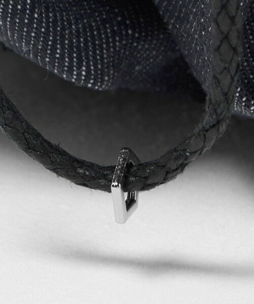 BEAUTY&YOUTH UNITED ARROWS / ビューティー&ユース ユナイテッドアローズ ショルダーバッグ | 【別注】＜RECAMIER＞Kinchack デニムライク/ショルダーバッグ | 詳細14