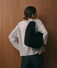 BEAUTY&YOUTH UNITED ARROWS / ビューティー&ユース ユナイテッドアローズ ショルダーバッグ | 【一部別注】＜VIOLAd’ORO＞ELMO ボア チェーン ショルダーバッグ