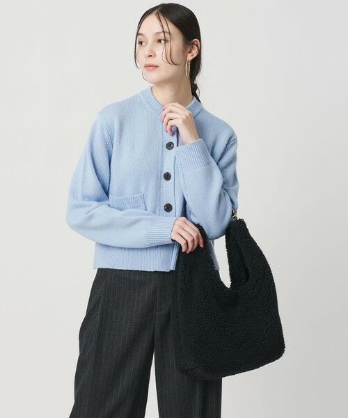 BEAUTY&YOUTH UNITED ARROWS / ビューティー&ユース ユナイテッドアローズ ショルダーバッグ | 【一部別注】＜VIOLAd’ORO＞ELMO ボア チェーン ショルダーバッグ | 詳細6