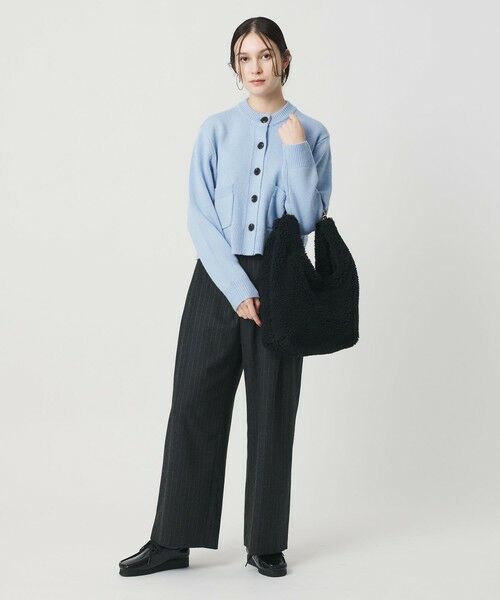 BEAUTY&YOUTH UNITED ARROWS / ビューティー&ユース ユナイテッドアローズ ショルダーバッグ | 【一部別注】＜VIOLAd’ORO＞ELMO ボア チェーン ショルダーバッグ | 詳細7