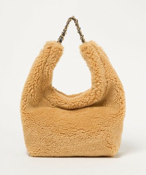 BEAUTY&YOUTH UNITED ARROWS / ビューティー&ユース ユナイテッドアローズ ショルダーバッグ | 【一部別注】＜VIOLAd’ORO＞ELMO ボア チェーン ショルダーバッグ | 詳細18