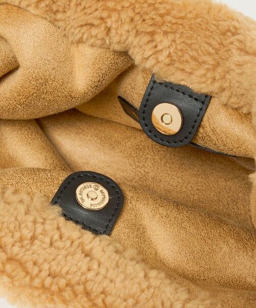 BEAUTY&YOUTH UNITED ARROWS / ビューティー&ユース ユナイテッドアローズ ショルダーバッグ | 【一部別注】＜VIOLAd’ORO＞ELMO ボア チェーン ショルダーバッグ | 詳細22