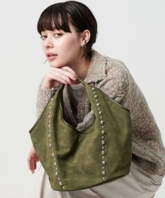 BEAUTY&YOUTH UNITED ARROWS / ビューティー&ユース ユナイテッドアローズ ショルダーバッグ | スタッズ ワンハンドル ショルダーバッグ