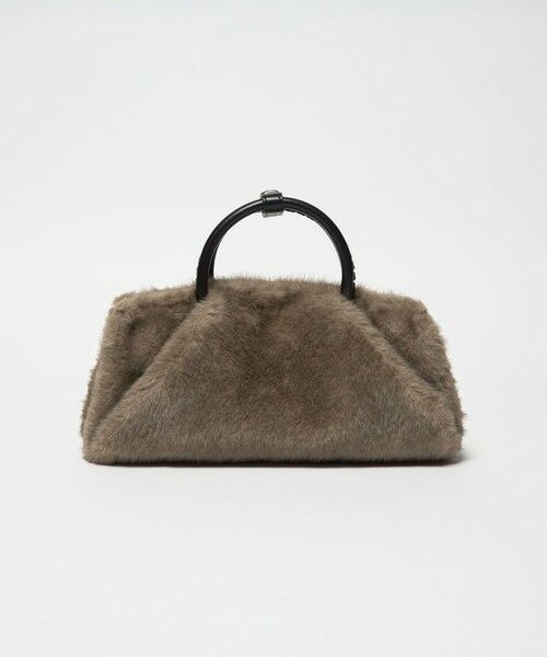 BEAUTY&YOUTH UNITED ARROWS / ビューティー&ユース ユナイテッドアローズ ショルダーバッグ | フェイクファー スクエア ショルダーバッグ 2WAY | 詳細3