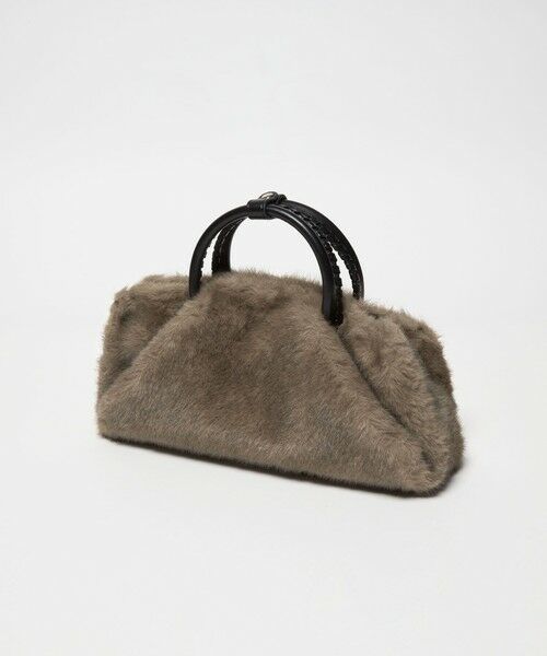 BEAUTY&YOUTH UNITED ARROWS / ビューティー&ユース ユナイテッドアローズ ショルダーバッグ | フェイクファー スクエア ショルダーバッグ 2WAY | 詳細4