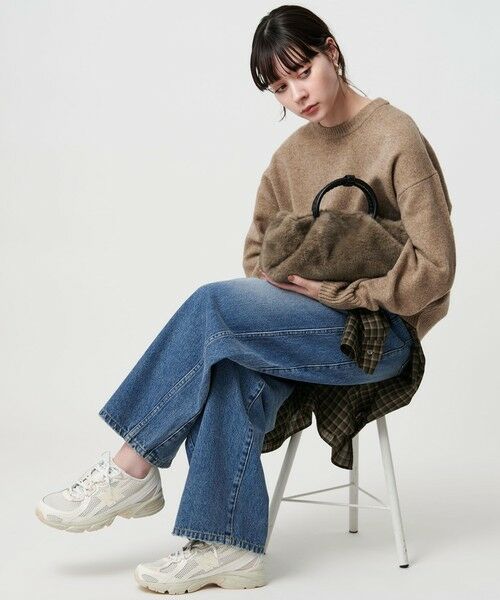 BEAUTY&YOUTH UNITED ARROWS / ビューティー&ユース ユナイテッドアローズ ショルダーバッグ | フェイクファー スクエア ショルダーバッグ 2WAY | 詳細2