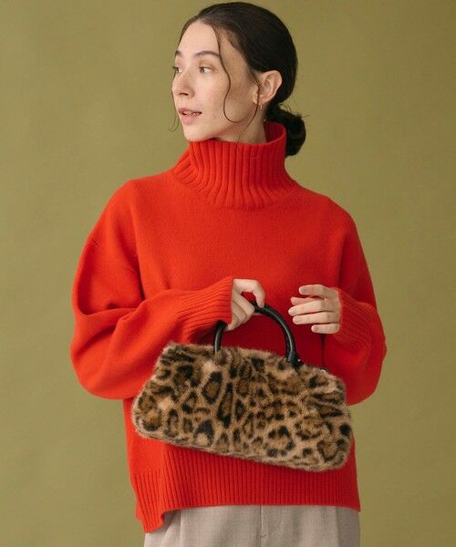 BEAUTY&YOUTH UNITED ARROWS / ビューティー&ユース ユナイテッドアローズ ショルダーバッグ | フェイクファー スクエア ショルダーバッグ 2WAY | 詳細9