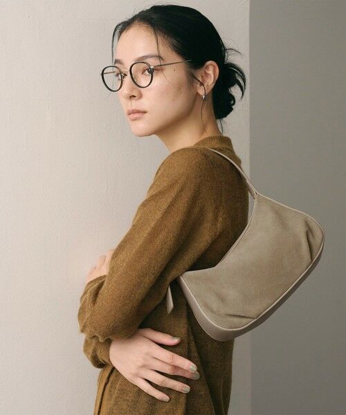 BEAUTY&YOUTH UNITED ARROWS / ビューティー&ユース ユナイテッドアローズ ショルダーバッグ | スエード ムーン ワイドベルト ワンショルダーバッグ | 詳細1