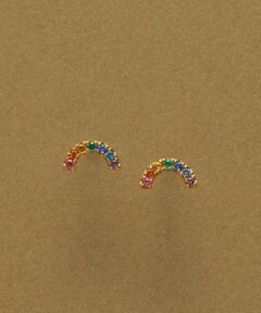 BEAUTY&YOUTH UNITED ARROWS / ビューティー&ユース ユナイテッドアローズ ピアス・イヤリング | ＜BAQLESS＞Honesty Arc Palette ピアス