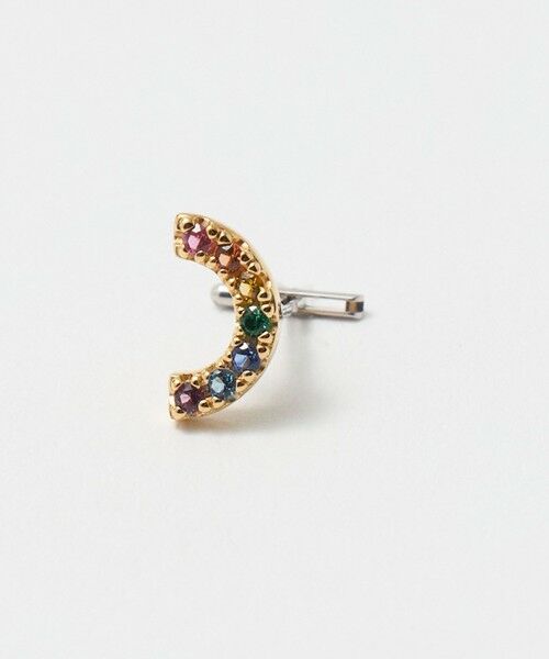 BEAUTY&YOUTH UNITED ARROWS / ビューティー&ユース ユナイテッドアローズ ピアス・イヤリング | ＜BAQLESS＞Honesty Arc Palette ピアス | 詳細4