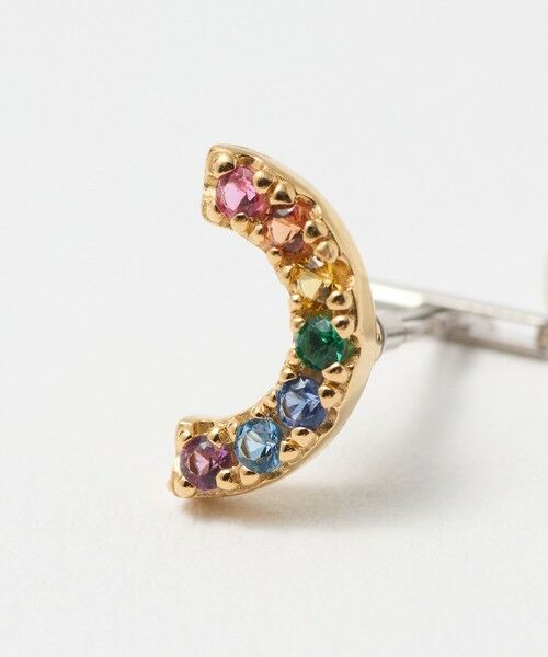 BEAUTY&YOUTH UNITED ARROWS / ビューティー&ユース ユナイテッドアローズ ピアス・イヤリング | ＜BAQLESS＞Honesty Arc Palette ピアス | 詳細7