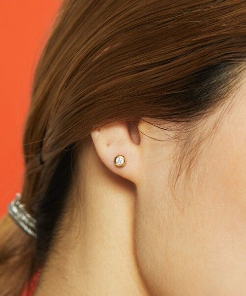 BEAUTY&YOUTH UNITED ARROWS / ビューティー&ユース ユナイテッドアローズ ピアス・イヤリング | ＜BAQLESS＞Honesty Aura ピアス | 詳細1