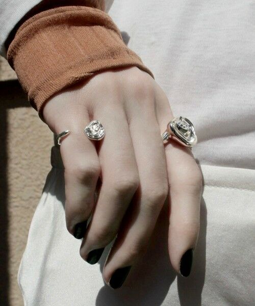 BEAUTY&YOUTH UNITED ARROWS / ビューティー&ユース ユナイテッドアローズ リング | ＜Soierie＞Rose ピンキーリング | 詳細1