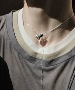 BEAUTY&YOUTH UNITED ARROWS / ビューティー&ユース ユナイテッドアローズ ネックレス・ペンダント・チョーカー | ＜Soierie＞Distort heart ネックレス