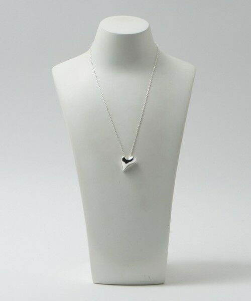 BEAUTY&YOUTH UNITED ARROWS / ビューティー&ユース ユナイテッドアローズ ネックレス・ペンダント・チョーカー | ＜Soierie＞Distort heart ネックレス | 詳細10