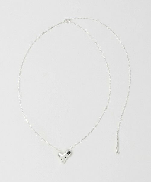 BEAUTY&YOUTH UNITED ARROWS / ビューティー&ユース ユナイテッドアローズ ネックレス・ペンダント・チョーカー | ＜Soierie＞Distort heart ネックレス | 詳細4