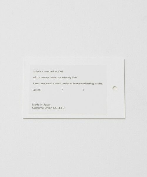 BEAUTY&YOUTH UNITED ARROWS / ビューティー&ユース ユナイテッドアローズ ピアス・イヤリング | ＜Soierie＞Distort heart ピアス | 詳細11