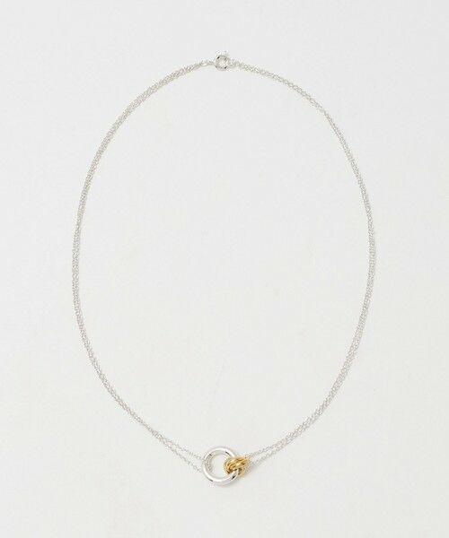 BEAUTY&YOUTH UNITED ARROWS / ビューティー&ユース ユナイテッドアローズ ネックレス・ペンダント・チョーカー | ＜LAPUIS＞Coil Circle ネックレス | 詳細1