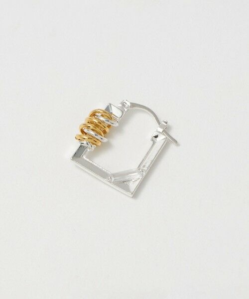 BEAUTY&YOUTH UNITED ARROWS / ビューティー&ユース ユナイテッドアローズ ピアス・イヤリング | ＜LAPUIS＞Coil Frame ピアス | 詳細2