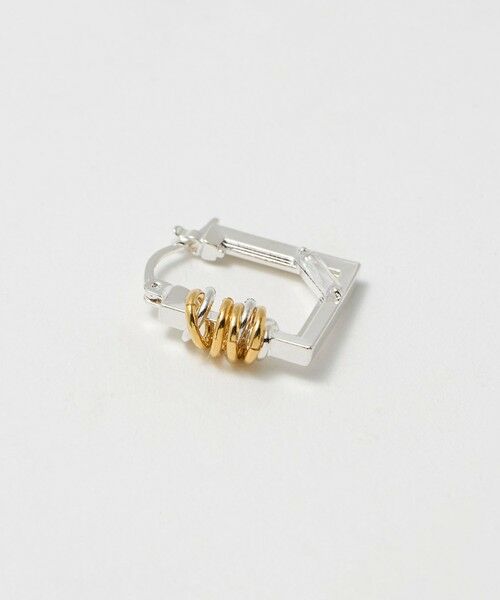 BEAUTY&YOUTH UNITED ARROWS / ビューティー&ユース ユナイテッドアローズ ピアス・イヤリング | ＜LAPUIS＞Coil Frame ピアス | 詳細3