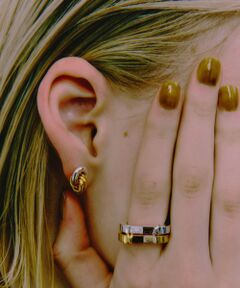 BEAUTY&YOUTH UNITED ARROWS / ビューティー&ユース ユナイテッドアローズ ピアス・イヤリング | ＜LAPUIS＞Coil Circle ピアス