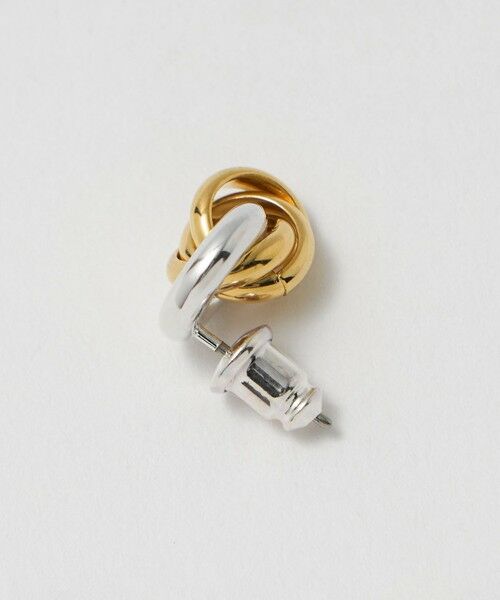 BEAUTY&YOUTH UNITED ARROWS / ビューティー&ユース ユナイテッドアローズ ピアス・イヤリング | ＜LAPUIS＞Coil Circle ピアス | 詳細4