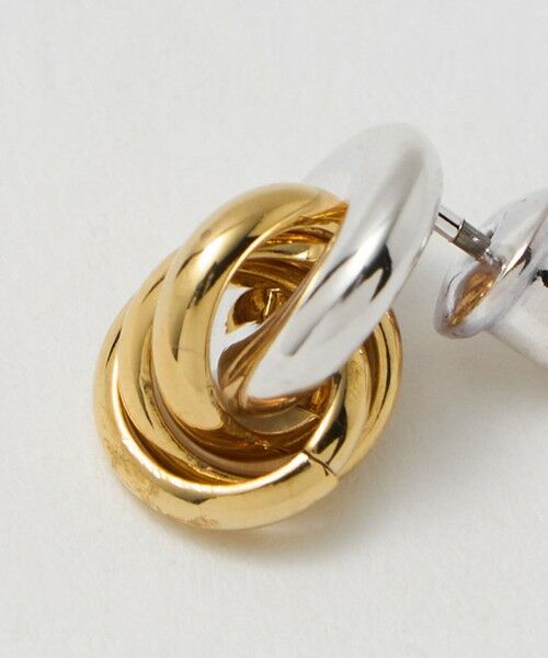 BEAUTY&YOUTH UNITED ARROWS / ビューティー&ユース ユナイテッドアローズ ピアス・イヤリング | ＜LAPUIS＞Coil Circle ピアス | 詳細5