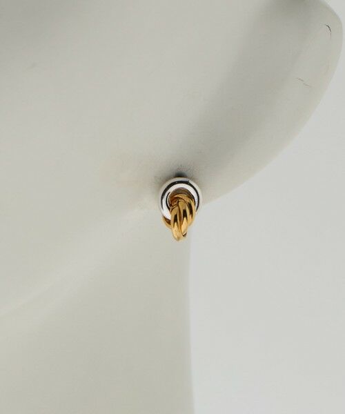 BEAUTY&YOUTH UNITED ARROWS / ビューティー&ユース ユナイテッドアローズ ピアス・イヤリング | ＜LAPUIS＞Coil Circle ピアス | 詳細6