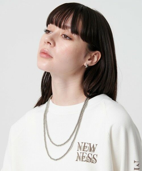 BEAUTY & YOUTH UNITED ARROWS/ビューティー&ユース ユナイテッドアローズ ボールチェーン ロング ネックレス SILVER FREE BEAUTY & YOUTH UNITED ARROWS/ビューティー&ユース ユナイテッドアローズ ボールチェーン ロング ネックレス SILVER FREE