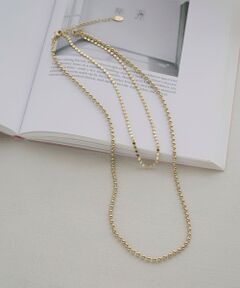 BEAUTY&YOUTH UNITED ARROWS / ビューティー&ユース ユナイテッドアローズ ネックレス・ペンダント・チョーカー | ボール×サークル チェーン 3WAY ネックレス