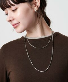 BEAUTY&YOUTH UNITED ARROWS / ビューティー&ユース ユナイテッドアローズ ネックレス・ペンダント・チョーカー | ボール×サークル チェーン 3WAY ネックレス