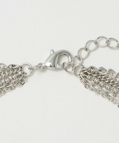 BEAUTY&YOUTH UNITED ARROWS / ビューティー&ユース ユナイテッドアローズ ネックレス・ペンダント・チョーカー | メタル ミックスチェーン 5連 ネックレス | 詳細4