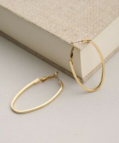 BEAUTY&YOUTH UNITED ARROWS / ビューティー&ユース ユナイテッドアローズ ピアス・イヤリング | メタル ビッグ Oモチーフ フープピアス