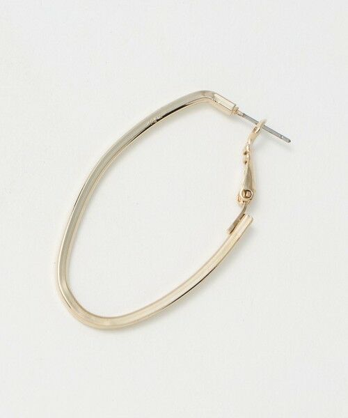 BEAUTY&YOUTH UNITED ARROWS / ビューティー&ユース ユナイテッドアローズ ピアス・イヤリング | メタル ビッグ Oモチーフ フープピアス | 詳細2