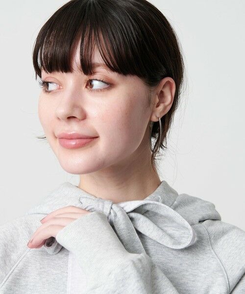 BEAUTY&YOUTH UNITED ARROWS / ビューティー&ユース ユナイテッドアローズ ピアス・イヤリング | メタル ビッグ Oモチーフ フープピアス | 詳細7