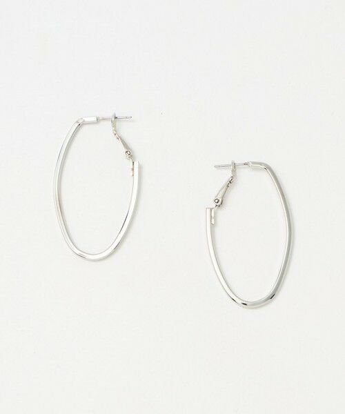 BEAUTY&YOUTH UNITED ARROWS / ビューティー&ユース ユナイテッドアローズ ピアス・イヤリング | メタル ビッグ Oモチーフ フープピアス | 詳細8