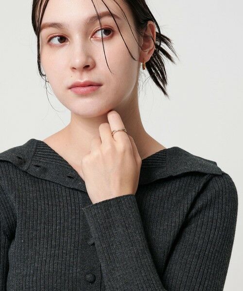 BEAUTY&YOUTH UNITED ARROWS / ビューティー&ユース ユナイテッドアローズ リング | メタル×キュービックジルコニア 2ライン リング | 詳細1