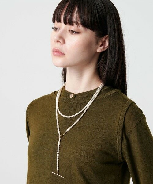BEAUTY&YOUTH UNITED ARROWS / ビューティー&ユース ユナイテッドアローズ ネックレス・ペンダント・チョーカー | パールモチーフ ロング ネックレス | 詳細2
