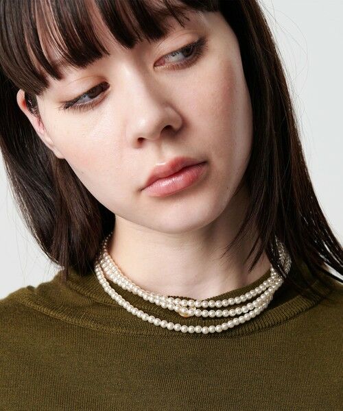 BEAUTY&YOUTH UNITED ARROWS / ビューティー&ユース ユナイテッドアローズ ネックレス・ペンダント・チョーカー | パールモチーフ ロング ネックレス | 詳細3