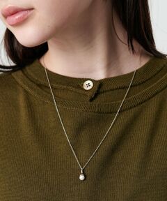 BEAUTY&YOUTH UNITED ARROWS / ビューティー&ユース ユナイテッドアローズ ネックレス・ペンダント・チョーカー | ワン パールモチーフ ネックレス