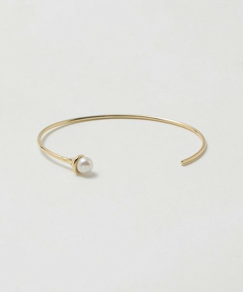 BEAUTY & YOUTH UNITED ARROWS/ビューティー&ユース ユナイテッドアローズ ワン パールモチーフ バングル GOLD FREE